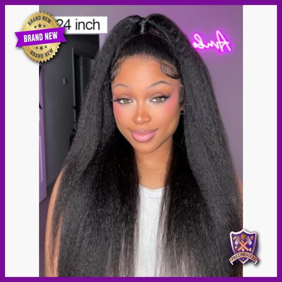 Human Hair Full Lace Wig 18 Inch Glueless 180 Density Adjustable Fit main image 6